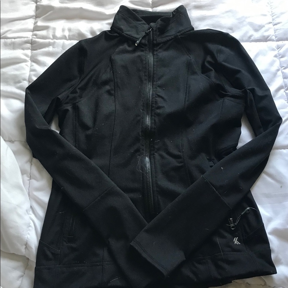 SLIM FIT ZIP UP JACKET